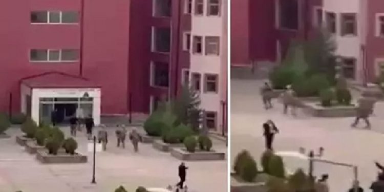 مسلح يحتجز رهينة في جامعة شمال شرق تركيا