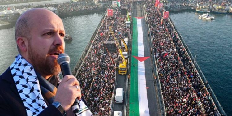 بلال أردوغان يدعو لمسيرة “فلسطين والقدس” في مطلع 2026