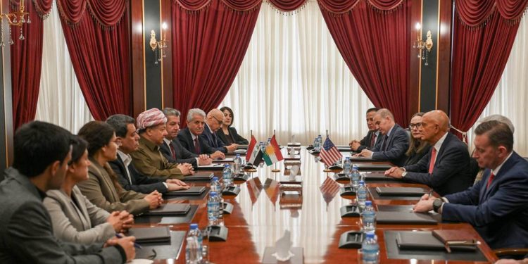 مسعود بارزاني يرحب بمرسوم “الرئاسة السورية” ويدعو لوقف فوري للمواجهات