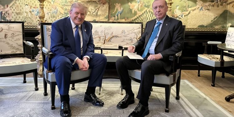 أردوغان وترامب يبحثان التطورات في سوريا وغزة هاتفيا