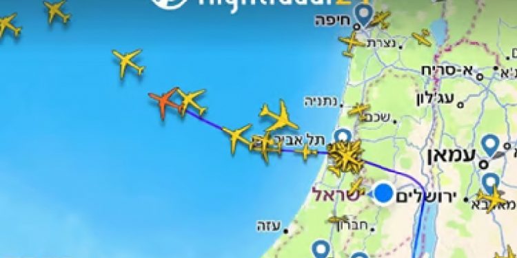 طائرة رئيس الوزراء الإسرائيلي تغادر لوجهة غير معلومة!
