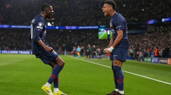 باريس سان جيرمان يضع ليفربول في موقف صعب بمباراة دوري أبطال أوروبا