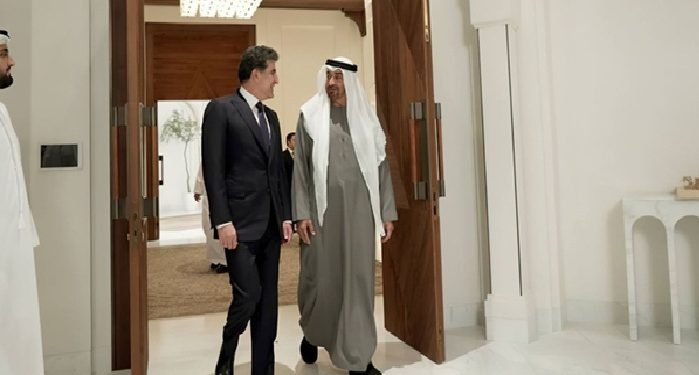 رئيس كردستان العراق يزور الإمارات