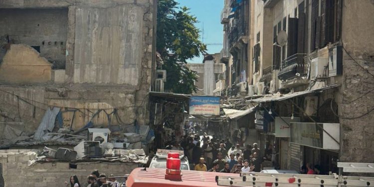 انفجار عنيف يهز وسط العاصمة السورية دمشق ويوقع قتلى وجرحى